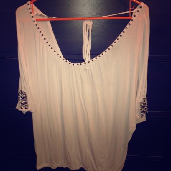 White buckle shirt. Worn one x - Picture 1 of 2